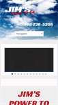 Mobile Screenshot of jimspowertogo.com